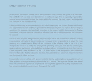 manpower annual reports 2004