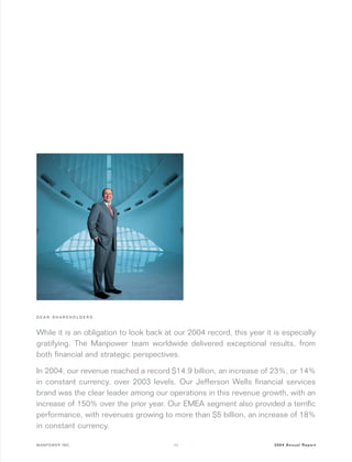 manpower annual reports 2004