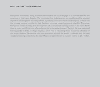 manpower annual reports 2004