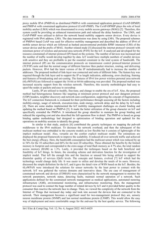 Efficient addressing schemes for internet of things | PDF