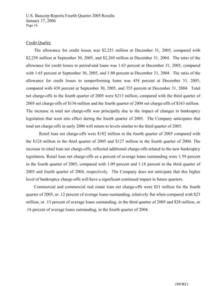  u.s.bancorp 4Q 2005 Earnings Release - pdf version