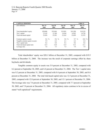  u.s.bancorp 4Q 2005 Earnings Release - pdf version