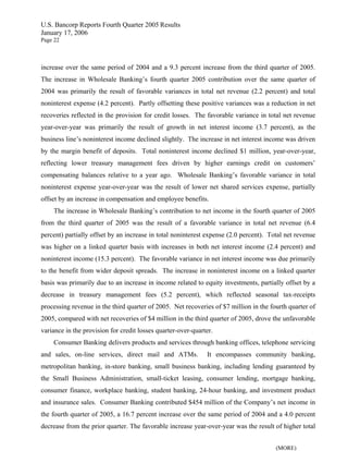  u.s.bancorp 4Q 2005 Earnings Release - pdf version