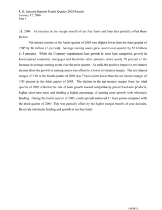  u.s.bancorp 4Q 2005 Earnings Release - pdf version