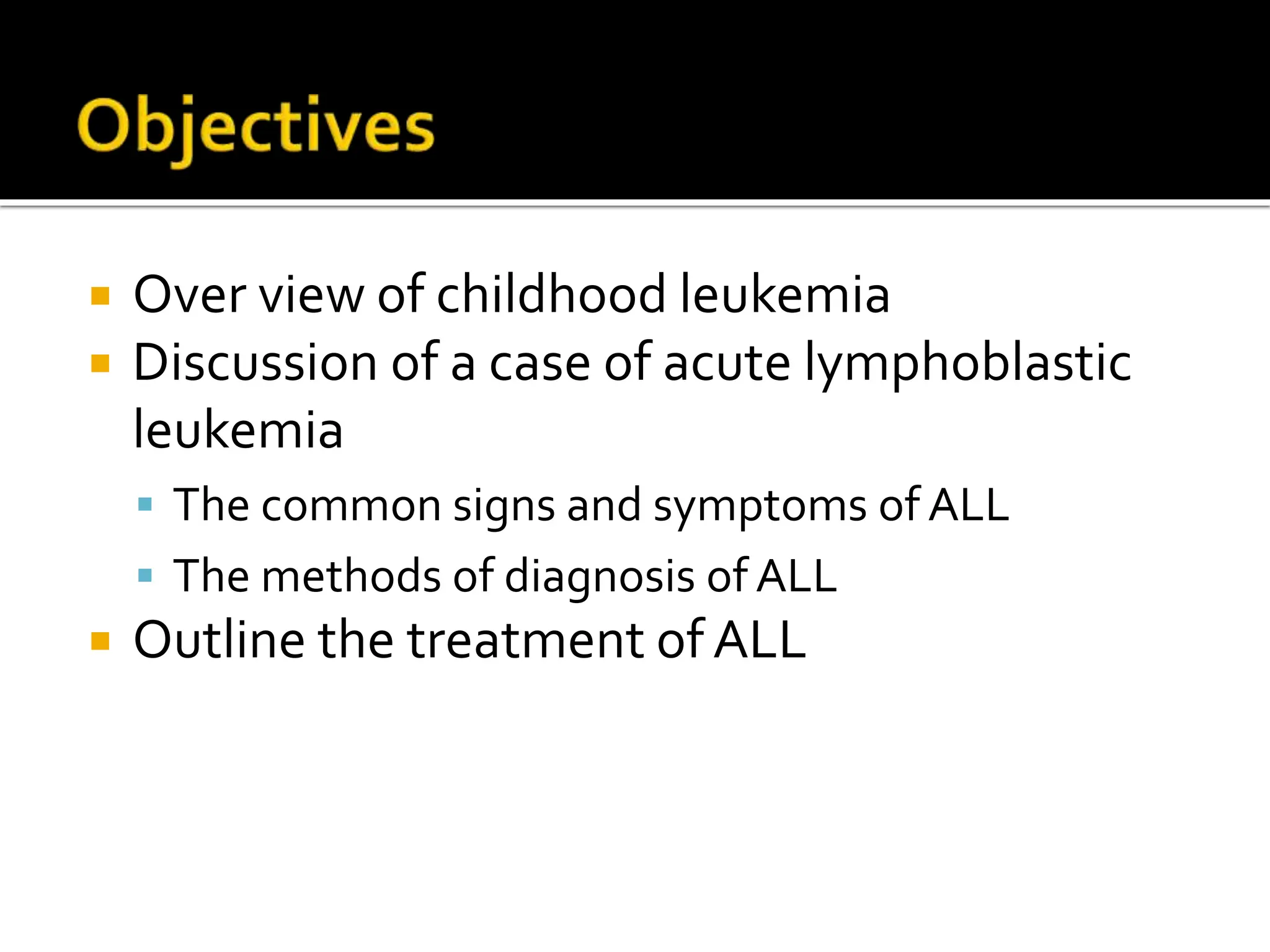 Acute Lymphoblastic Leukemia in Children.ppt