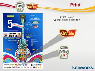 Print
Event Poster
Sponsorship Recognition
 