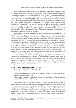 Managing Corporate Information Systems Evolution And Maintenance Khaled ...