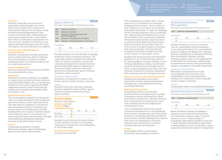 JO Available on the Joondalup Campus
ML Available on the Mount Lawley Campus
BU Available on the South West
(Bunbury) Campus
OL Available online
OLOC Available online with an on-campus
attendance requirement
+ Cross Campus attendance requirement
Sustainable Business
Management
MAJOR
This major can be studied in the following course:
C55 - Bachelor of Sustainability
Availability
JO ML BU OL
●
Enables students to construct a business
case for sustainability through developing
an accounting framework for a sustainability
venture. Students will address the challenges
faced by organisations in setting/maintaining
their sustainability agendas, working
towards program, project and organisational
sustainability for businesses, and being able
to negotiate the tensions that exist between
resource management and profit imperatives.
Employment Opportunities
Businesses incorporate the principles
of sustainability and corporate social
responsibility in day-to-day operations.
Students with these skills will be employable
across a range of industries.
Careers
Sustainability Officer, Sustainability Practitioner
Sustainable Environments
MAJOR
This major can be studied in the following course:
C55 - Bachelor of Sustainability
Availability
JO ML BU OL
●
Allows students to develop knowledge in
biology and environmental administration,
and undertake a relevant project in natural
sciences to enrich understandings of
ecologically sustainable processes on land and
in water. Students will be able to apply these
understandings to nature conservation, impact
assessment and natural resource management.
This course presents students with a unique
opportunity to contribute to an emerging
challenge that we all face - how to make our
lives, livelihoods, communities, environments
and spaces sustainable. To meet this challenge,
society will need graduates with an awareness
and understanding of disciplines from across
environmental, social and economic domains.
The environmental domain covers the water,
air and soil and the biota that inhabit them,
while the economic domain deals with the
financial and managerial aspects of business
and resource decisions. The social domain
recognises that people are both the cause
of and solution to sustainability issues.
Students will receive practical and theoretical
guidance in a set of skills that are essential
for solving problems: systems thinking, critical
thinking, and decision-making, and will build
personal attributes that will enable them to
work in teams to generate new ideas, and new
solutions. Studies will include an emphasis on
field-based exercises and workplace learning.
Majors are available in the following disciplines:
Developing Sustainable Communities,
Humanities and Arts, Sustainable Business
Management, Sustainable Environments,
Sustainable Planning
Employment Opportunities
Sustainability officers are employed
predominantly by local government, by larger
corporations and by consulting firms. Most
businesses and industries in Western Australia
have sustainability as a business focus with
many positions specifically targeting this
interdisciplinary area.
Lines of employment opportunity include
conventional professions such as engineering,
environmental management, law and business,
as well as in providing qualification profiles for
policy analysis and policy development, regional
and community development, corporate
reporting, risk management, innovation,
strategic planning and leadership.
Careers
Sustainability Officer, Sustainability
Practitioner, Sustainability Consultant
Sports Science
MAJOR
This major can be studied in the following courses:
Y83 - Bachelor of Science
K99 - Bachelor of Aviation
Y53 - Bachelor of Sport, Recreation and
Event Management
Y48 - Bachelor of Arts/Bachelor of Science
W27 - Bachelor of Science/Bachelor of Commerce
Availability
JO ML BU OL
●
Provides students with the scientific knowledge
of exercise, human movement and sport. The
major helps prepare students for professional
roles in a variety of positions in the private,
corporate and government sectors requiring
personnel with high levels of competence in
the area of health and fitness, elite sport,
performance improvement, sports coaching,
and sports science research.
Employment Opportunities
Graduates are prepared for careers in the
health, exercise, fitness and sport industries.
Careers
Personal Trainer, Gym Instructor, Exercise
Scientist, Health Promotion Officer, Sports
Coach, Strength  Conditioning Coach,
Sports Scientist
Sustainability
COURSE
Bachelor of Sustainability
Indicative ATAR: 70
Duration: 3 Years
Availability  Campus
JO ML BU OL
Full-Time ●
Part-Time ●
Students may be required to attend classes
on both the Mount Lawley and Joondalup
campuses to complete the course depending
on the chosen major.
See more course information:
ecu.edu.au/courses/C55
Practicum
Students undertake a structured and
supervised vocational experience, where
they have the opportunity to experience
firsthand the reality of the workplace, utilise
the skills and knowledge gained in their
course and enhance their understanding of
future career opportunities in their chosen
field. There are attendance requirements for
this practicum. Students on practicum must
observe professional practice rules. For more
information, see course details on our website.
Clearance and/or Risk Management
Protocols Required 
Students are required to provide documents
such as police clearances, health screenings,
first aid certificates or evidence of health
screenings and/or immunisations before they
can undertake practicum. 
Professional Recognition
Exercise and Sports Science Australia (ESSA)
have accredited this course.
Registration
Students will need to graduate to be eligible
to register with the Exercise  Sports Science
Australia (ESSA). Please refer to the following
website for information regarding the ESSA
registration process: https://www.essa.org.
au/education-providers/accreditedcourses/
accreditation-full/
Employment Opportunities
The course prepares students for professional
roles in a variety of positions in the private and
government sectors, which require personnel
with high levels of competence in the area of
exercise and sports science. Graduates may
pursue careers as a football sports scientist,
football performance analyst, football strength
and conditioning coach, or in areas such as
sports coaching, sports administration, strength
and conditioning, and physical education
teaching at specialist football schools.
Careers
Football Sports Scientist, Football
Performance Analyst, Sports Physiologist,
Sports Coach, Sports Administrator
121120
 