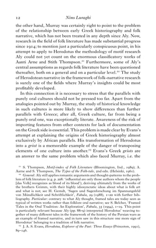 The Historians Craft In The Age Of Herodotus Nino Luraghi | PDF