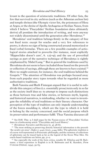 The Historians Craft In The Age Of Herodotus Nino Luraghi | PDF