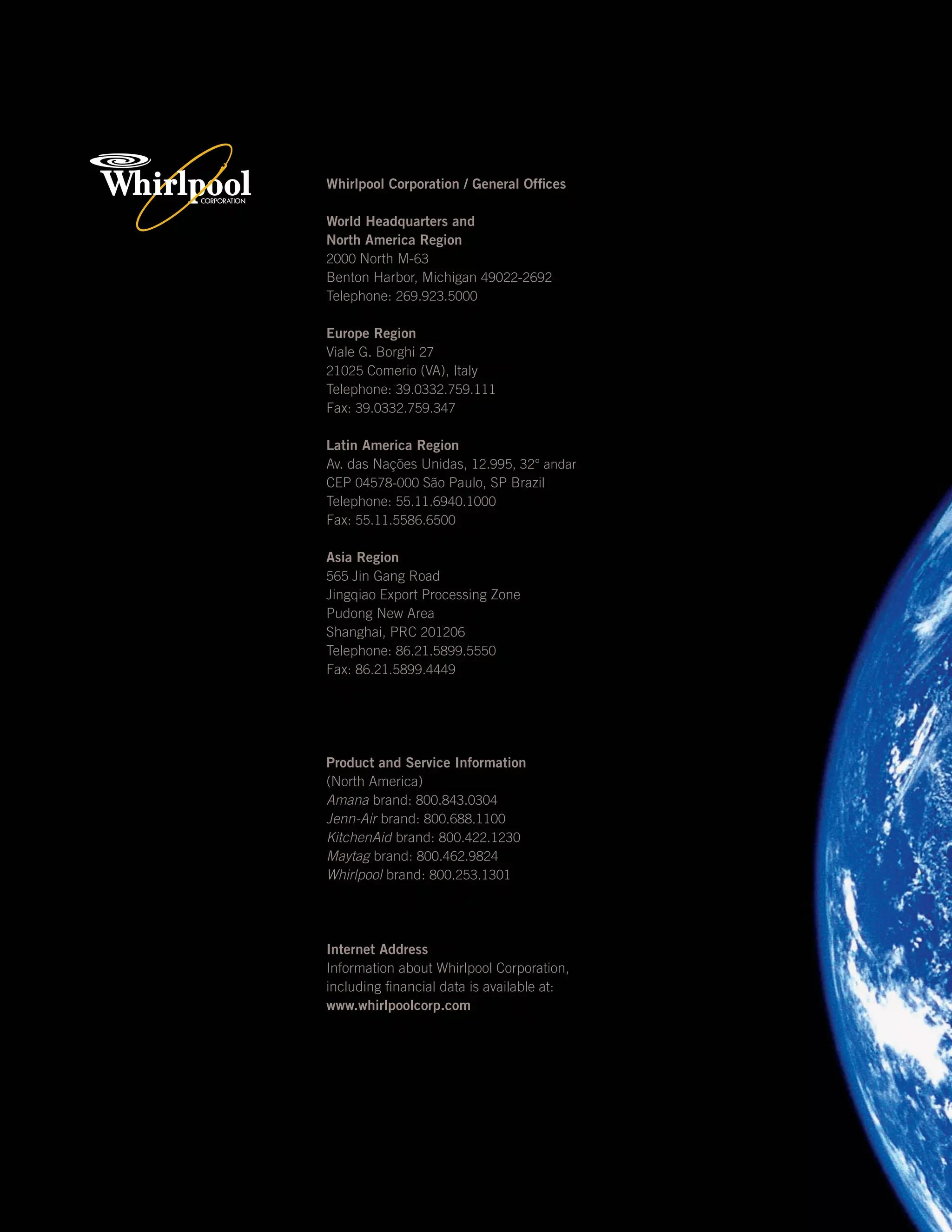 whirlpool Annual Report2006