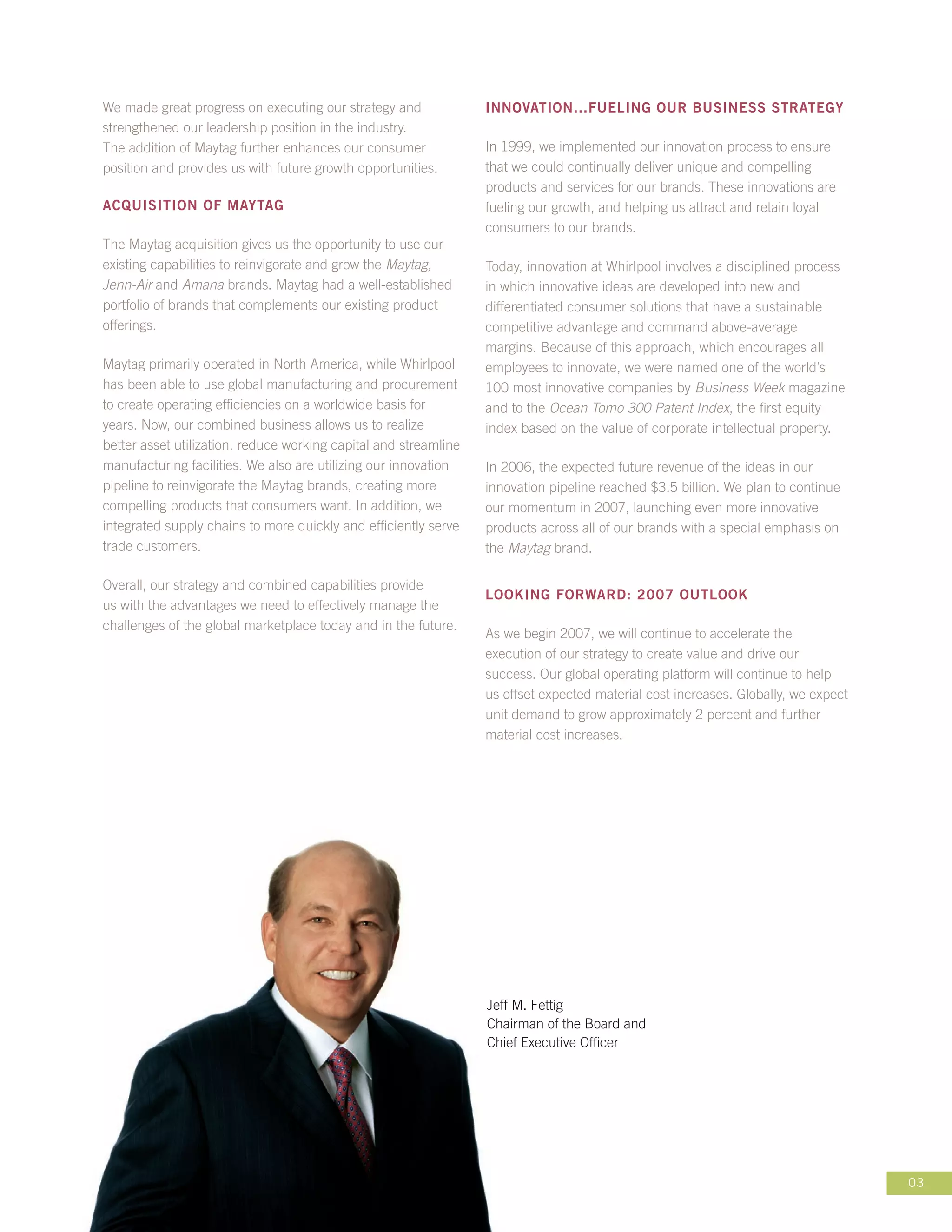 whirlpool Annual Report2006