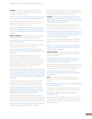 whirlpool Annual Report2006