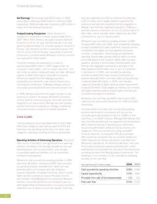 whirlpool Annual Report2006