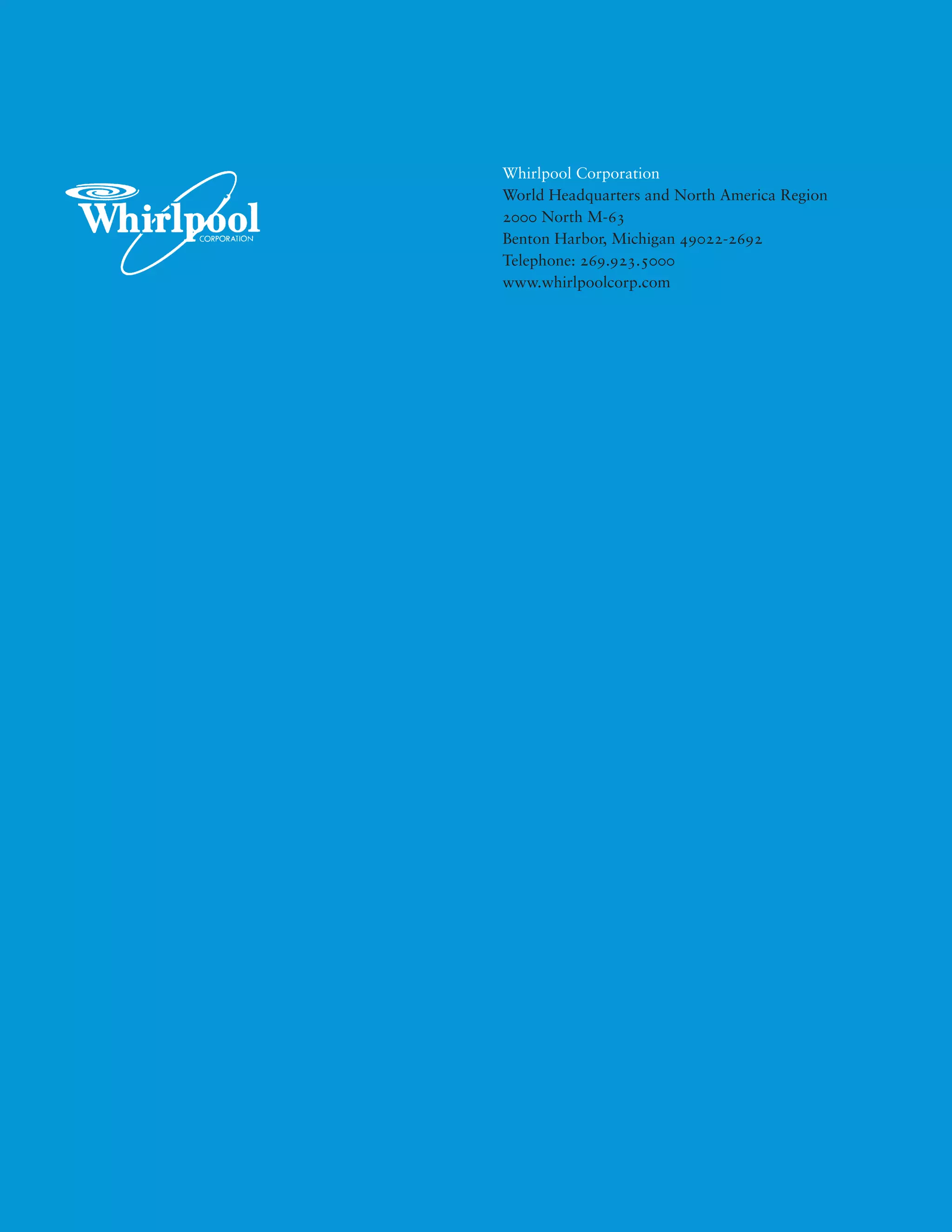 whirlpool Annual Report2005