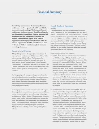 whirlpool Annual Report2004