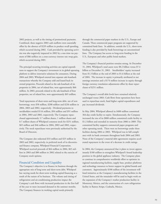 whirlpool Annual Report2004