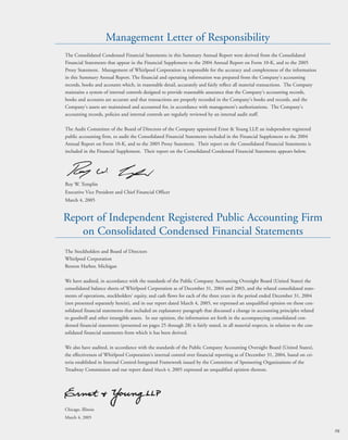 whirlpool Annual Report2004