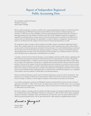 whirlpool Annual Report2004