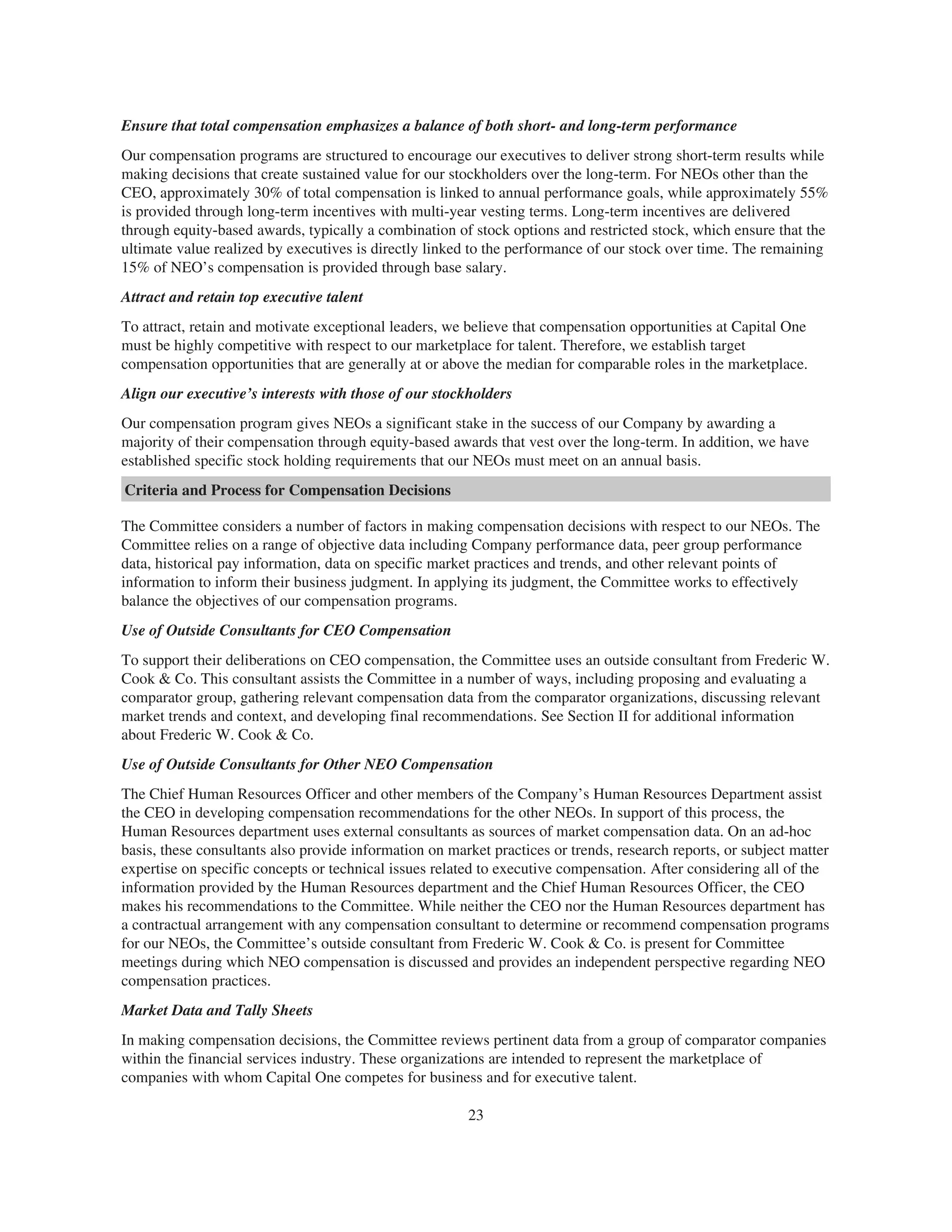 capital one 2008 Proxy Statement