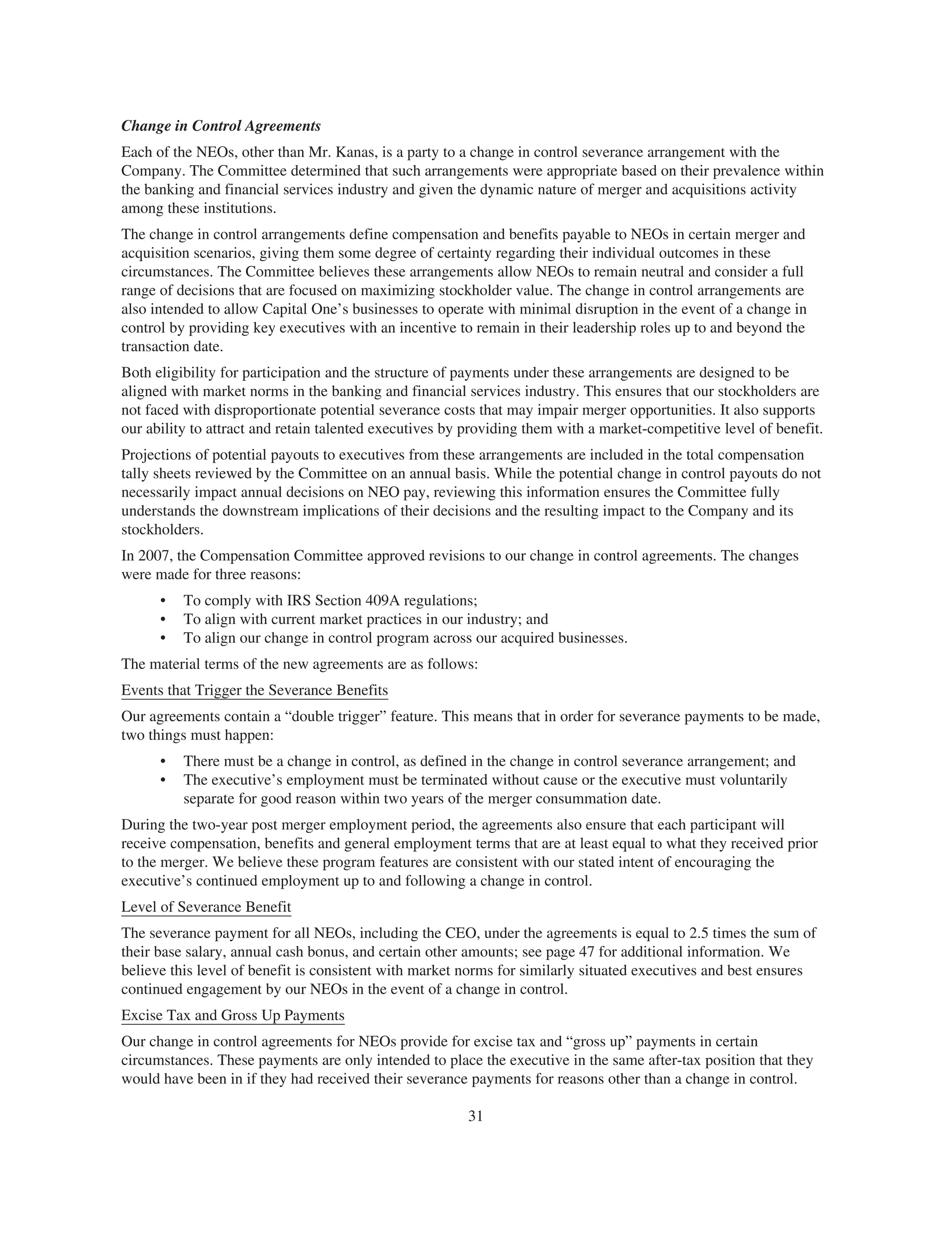 capital one 2008 Proxy Statement