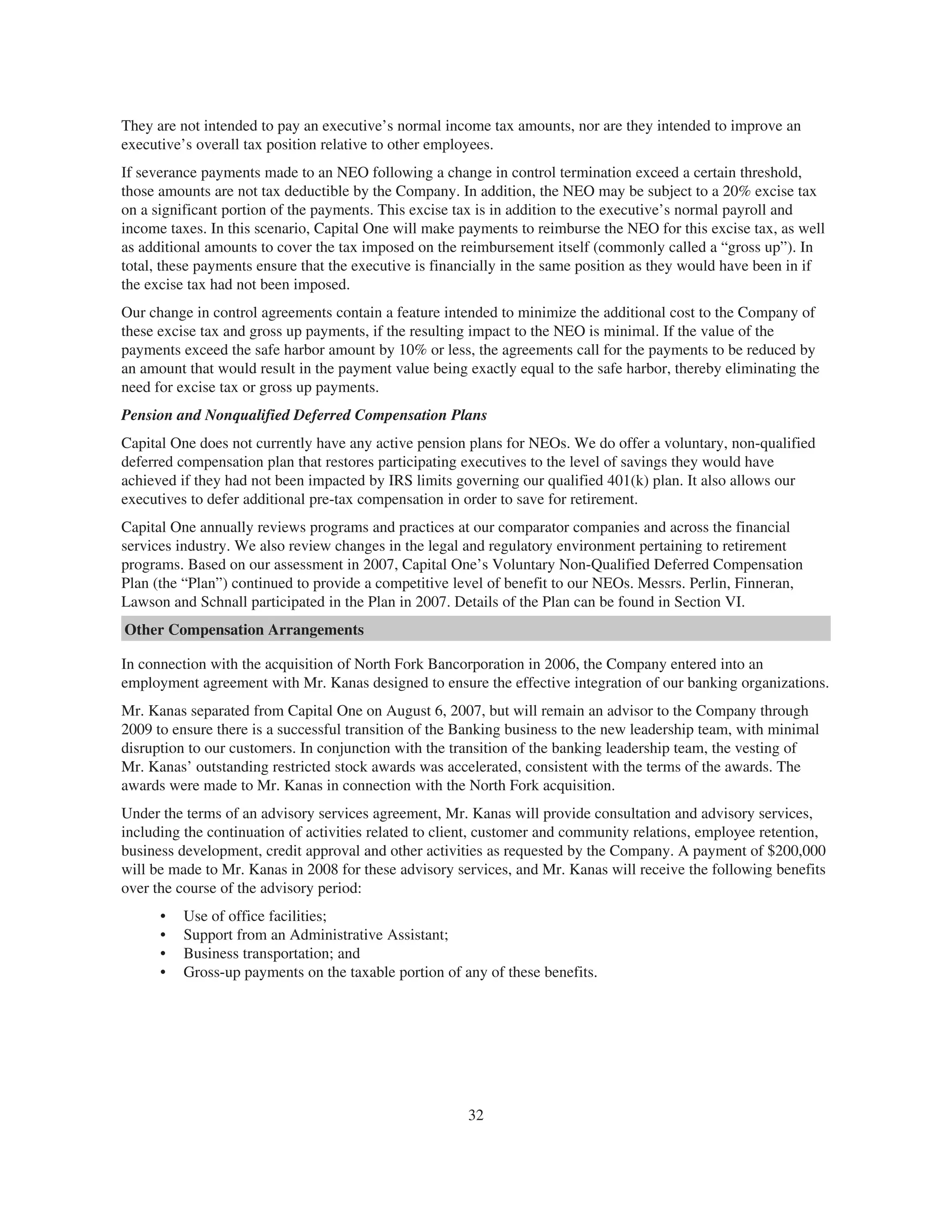 capital one 2008 Proxy Statement