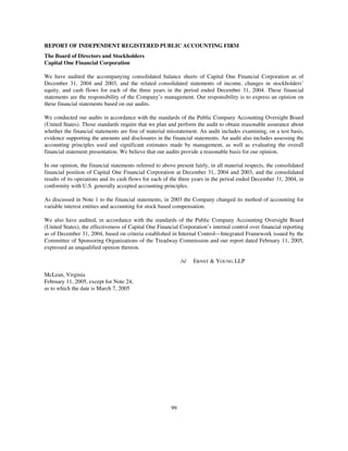 capital one  Annual Report2004