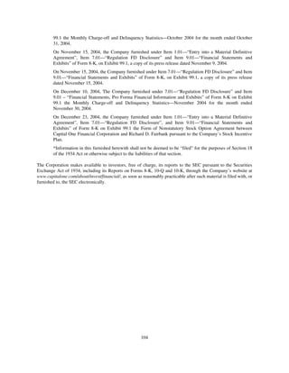 capital one  Annual Report2004