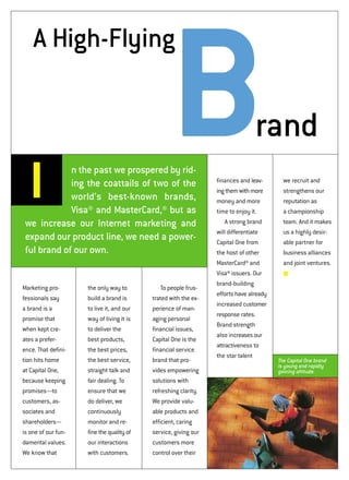 capital one  Annual Report2000