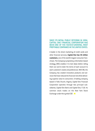 capital one  Annual Report2000