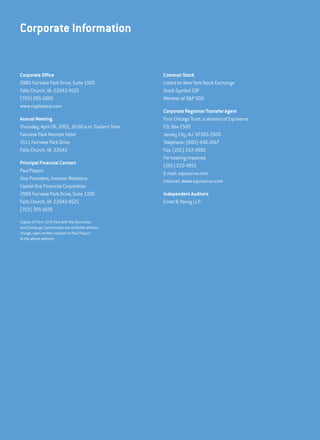 capital one  Annual Report2000