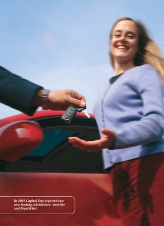 capital one  Annual Report2001