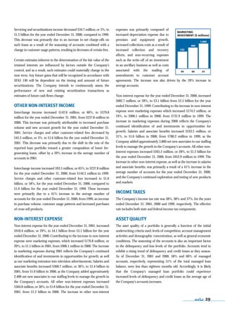 capital one  Annual Report2001