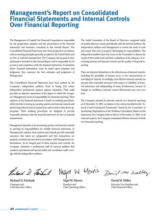 capital one  Annual Report2001