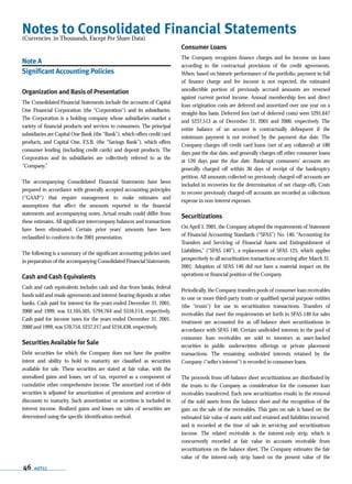 capital one  Annual Report2001