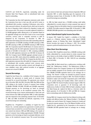 capital one  Annual Report2001