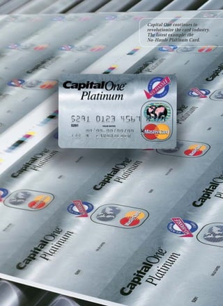 capital one  Annual Report2001