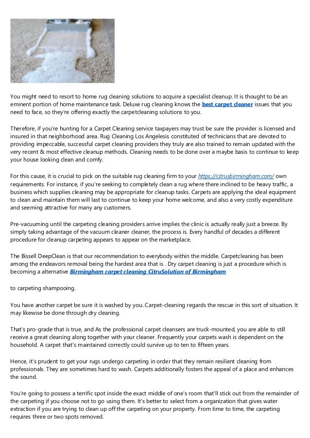 A Beginner's Guide to Carpet cleaning in Birmingham Alabama