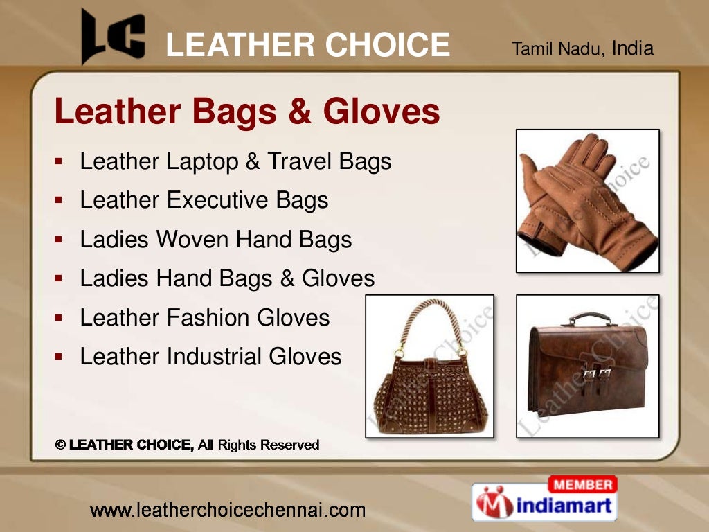 Finished Leather And Leather Goods by Leather Choice, Chennai, Chennai