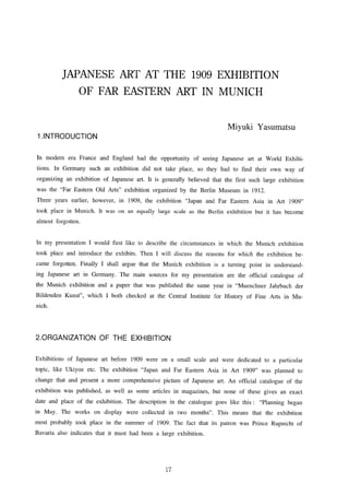 1909 Munich Exhibition