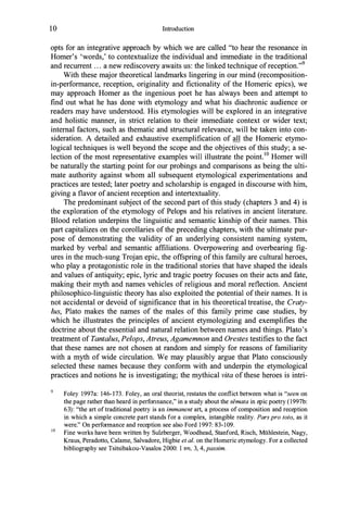 Ancient Poetic Etymology The Pelopids Fathers And Sons Evanthia ...