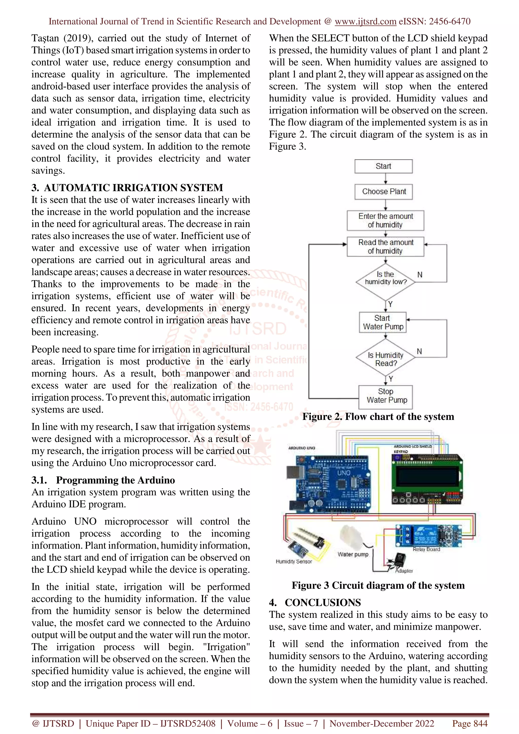Automatic Irrigation System | PDF