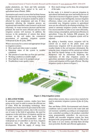 Automatic Irrigation System | PDF