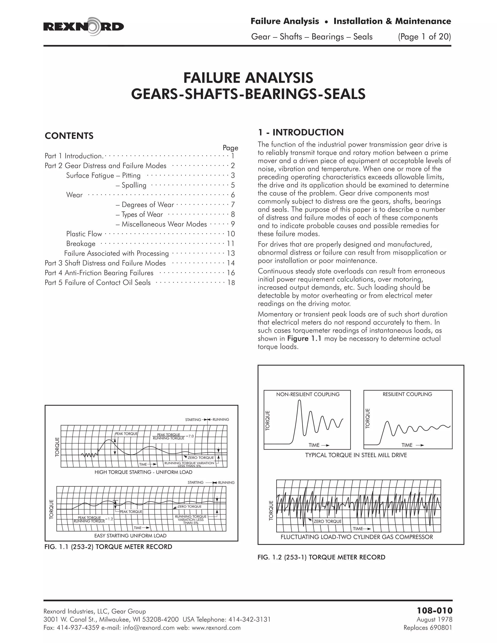 108 010 failureanalysisgears,shafts,bearings,sealsmaintenancemanual PDF