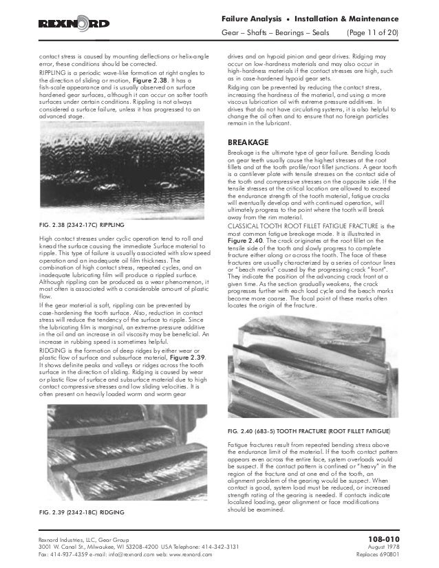 108 010 failureanalysisgears,shafts,bearings,sealsmaintenancem…