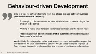 Behaviour-Driven Development with Hera (ESUG2025) | PDF