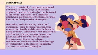 'Matriarchy' in context of For Whom The Bell Tolls. 108-The American ...