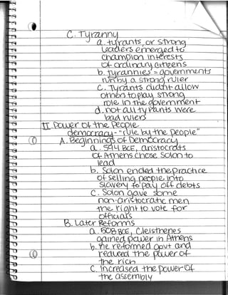 Chapter 10 Section 2 & 3 Outline | PDF