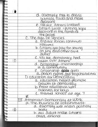 Chapter 10 Section 2 & 3 Outline | PDF