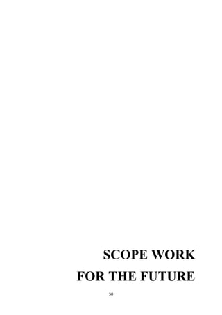 SCOPE WORK
FOR THE FUTURE
   50
 